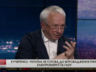Екс-міністр Кучеренко: Україна не готова до запровадження ринку електроенергії й газу