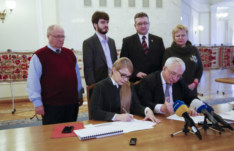 СВЖУ уклала меморандум про співпрацю та взаємодію з Юлією Тимошенко